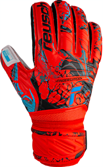 Reusch Attrakt Grip Finger Support 5370810 3334 black red front